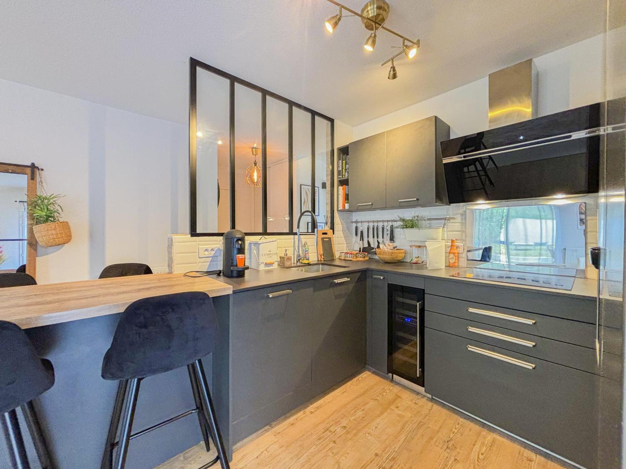 Appartement Canta Galet - Wifi, Ac, Parking, 4pers Nice